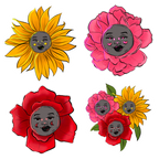 Flower Power Sticker Pack