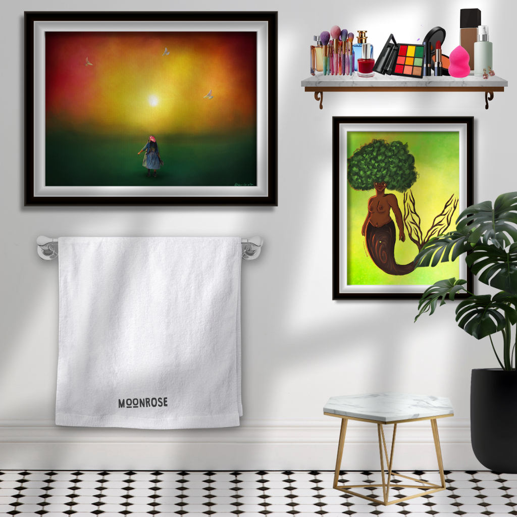 Haze Wall art Print