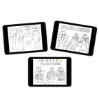 Soulstice Sisters Coloring Activity Book