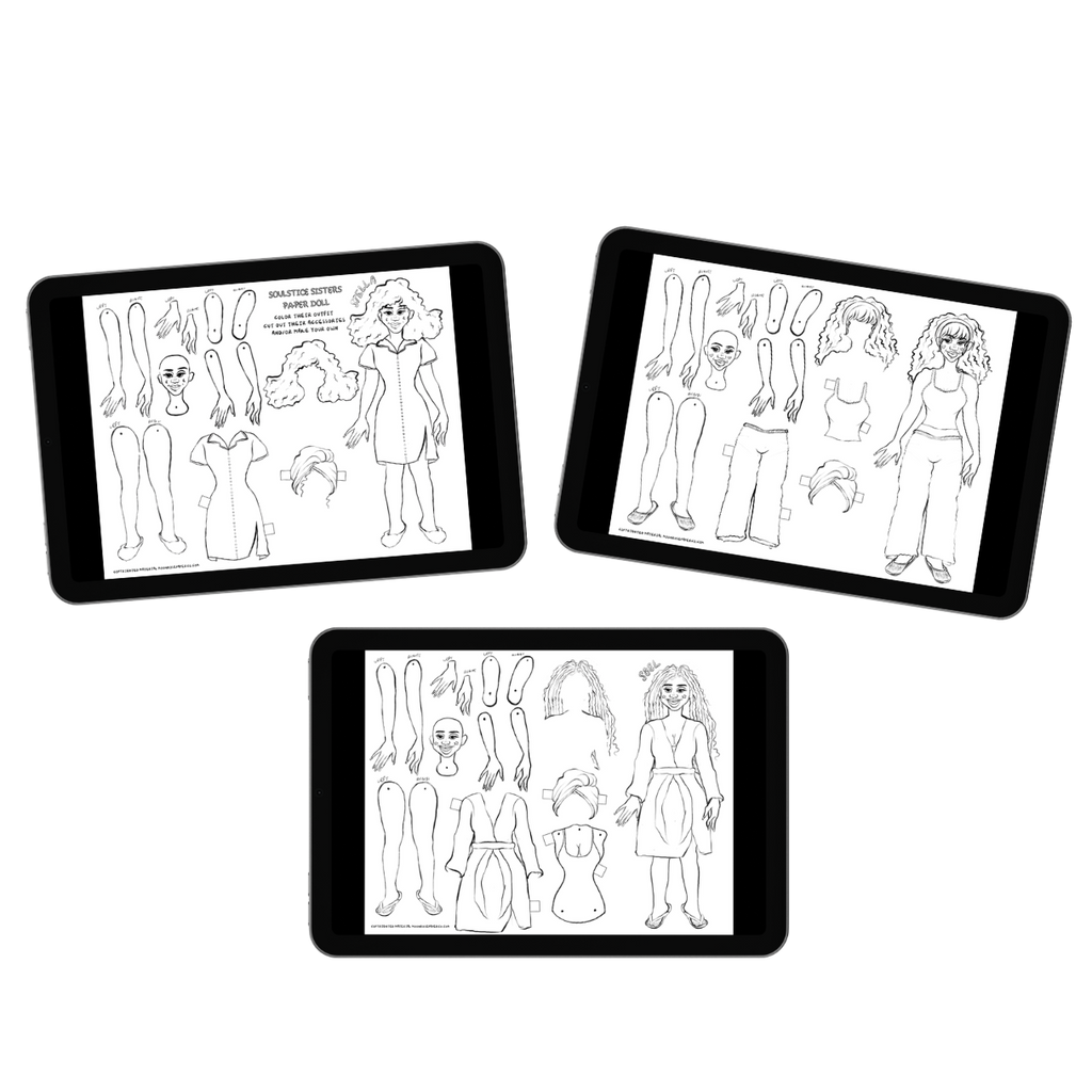 Soulstice Sisters Coloring Activity Book