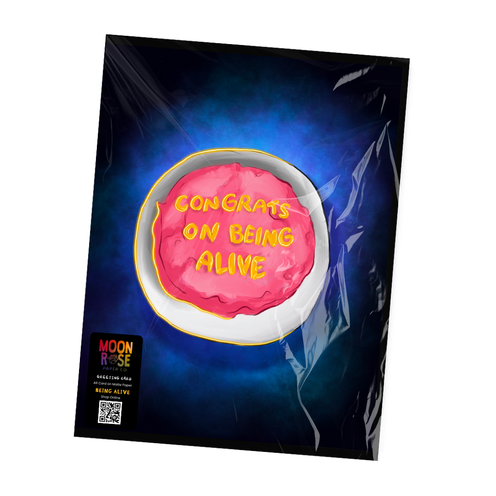 Cosmic Saddies Greeting Cards