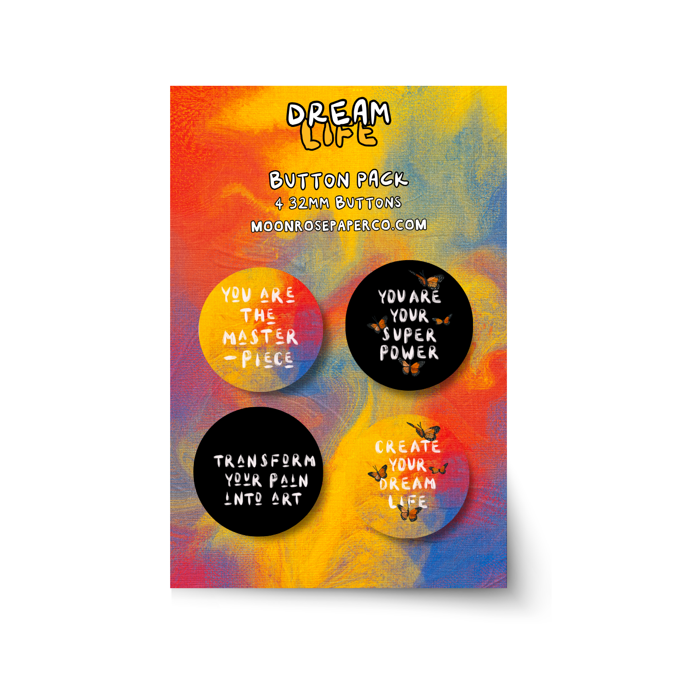 Dream Life Button Pack