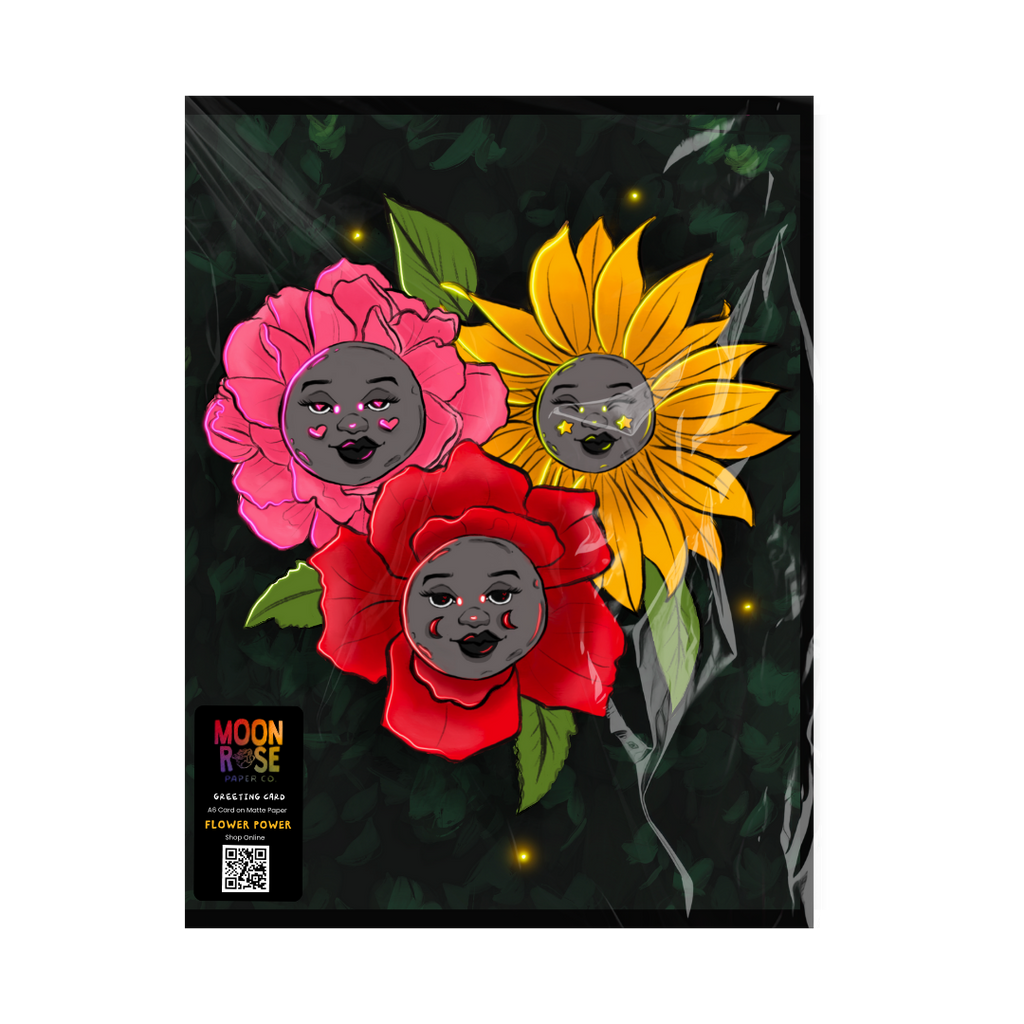 Flower Power Greeting Cards