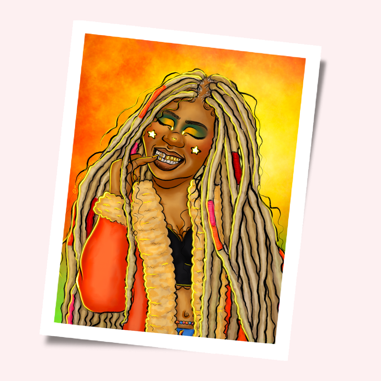 Soulstice Grillz Wall art Prints