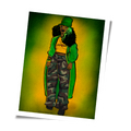 Jamaican Groove Wall art Print