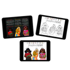 Soulstice Sisters Coloring & Activity Pages